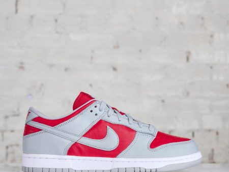 Nike Men s Dunk Low Varsity Red Silver-White FQ6965 600 Sale