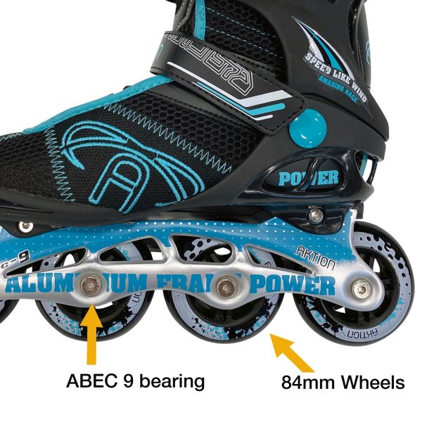 PATINS A ROUES ALIGNÉES AKTION AK148 84MM FEMME Online