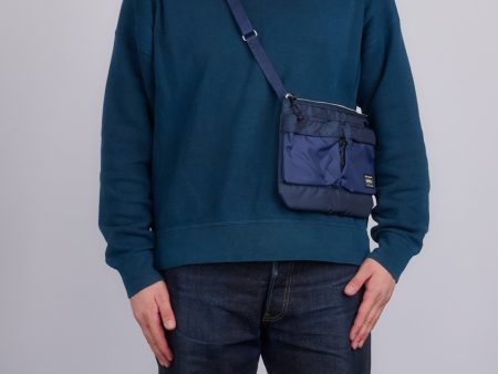 Porter Force Shoulder Bag Navy For Cheap