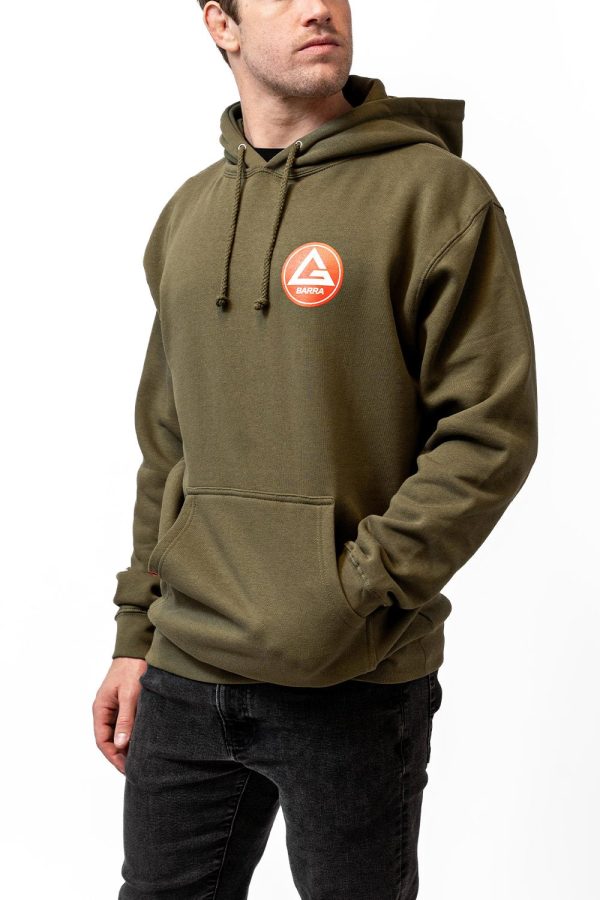 Red Shield Mens Hoodie - Army Fashion