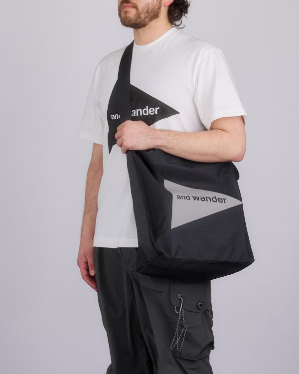 and wander Recycle OX Tote Bag Black Discount