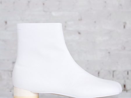 Maison Margiela MM6 Ankle Boot Whisper White Discount