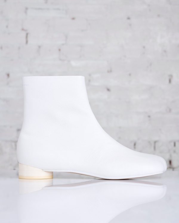 Maison Margiela MM6 Ankle Boot Whisper White Discount