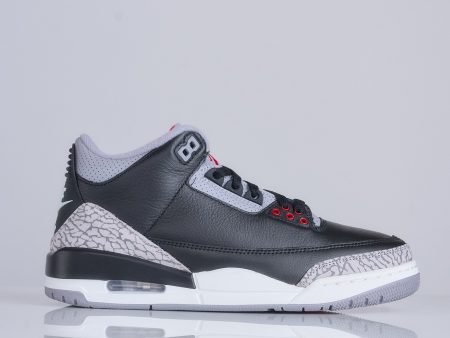 Nike Men s Air Jordan 3 Retro  Black Cement  Black Fire Red-Cement Grey-Summit White Online Sale