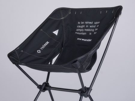 and wander Helinox Folding Chair One Black Cheap