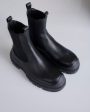 Jil Sander+ Vibram Sole Ankle Boot Black Black Fashion