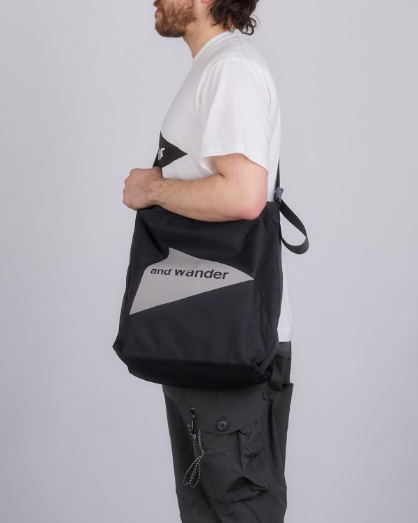 and wander Recycle OX Tote Bag Black Discount