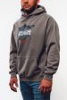 GB Collage Roots Mens Hoodie - Warm Grey Online Sale