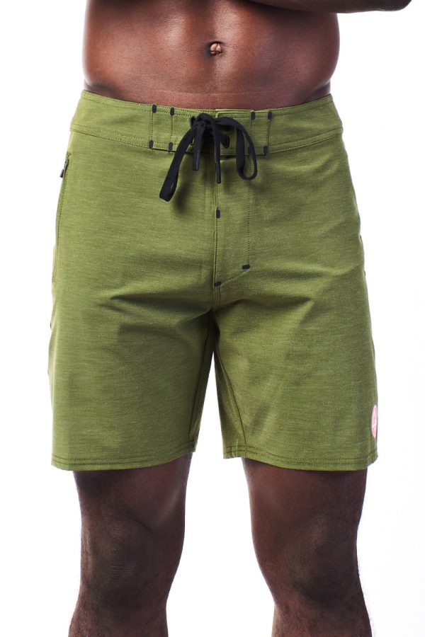 Red Shield Classic Premium Boardshort - Army Discount