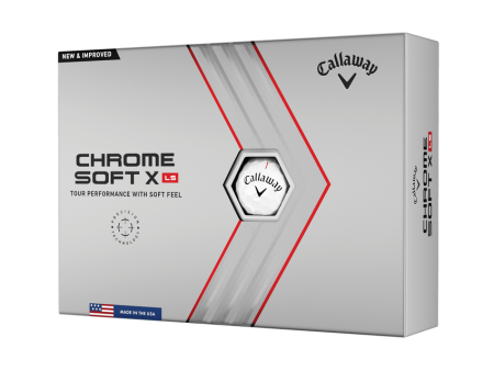 BALLE CALLAWAY CHROME SOFT X LS 22 on Sale