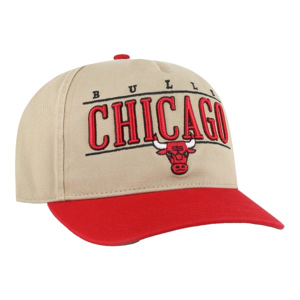 Chicago Bulls 47 Brand Hitch City Line Snapback Hat Online now