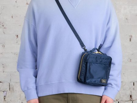 Porter Tanker Square Shoulder Bag Iron Blue Online