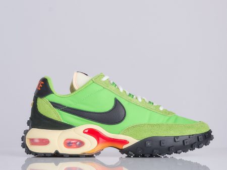 Nike Men s Nike Air Max Waffle SP Action Green Black-Total Orange on Sale