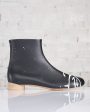 MM6 Maison Margiela Ankle Boot Black Bright White For Sale