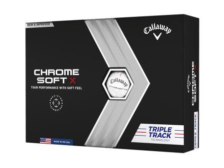 BALLE CALLAWAY CHROME SOFT X TRIPLE TRACK 22 Fashion