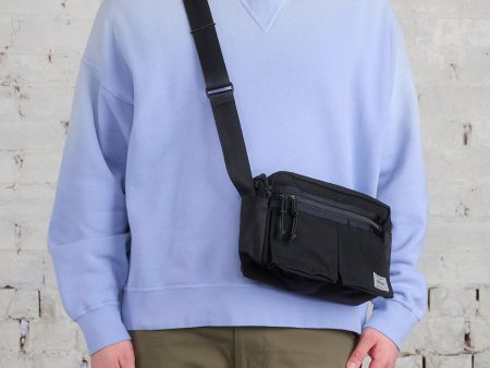 Porter Switch Shoulder Bag (S) Black Hot on Sale