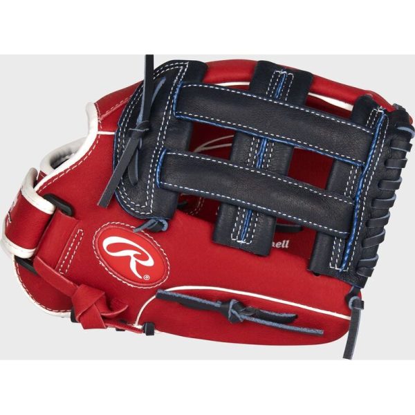 RAWLINGS  SURE CATCH  YOUTH SERIES BASEBALL GLOVE YOUTH B. HARPER SIGNATURE 11 1 2  RHT Sale