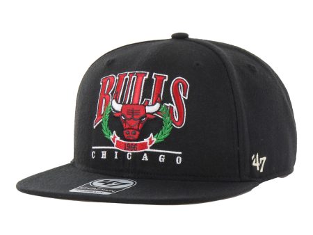 Chicago Bulls 47 Brand Captain Laurel Verdant Hat Cheap