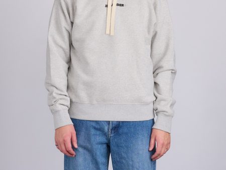 Jil Sander+ Logo Hooded Sweatshirt Powder Green Online Hot Sale