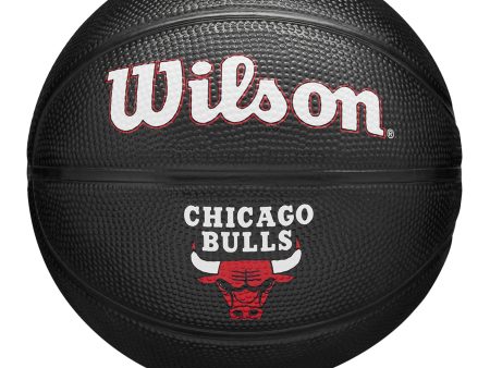 Chicago Bulls Team Mini All-Black Basketball Supply