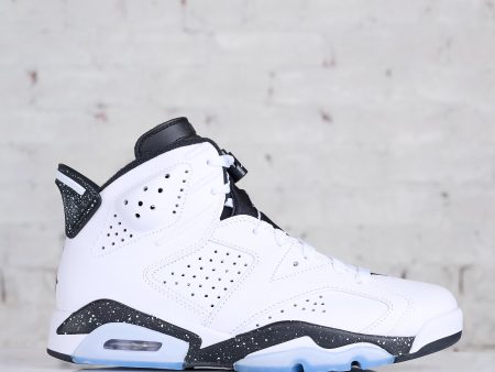 Nike Men s Air Jordan 6 Retro  White Black  For Discount