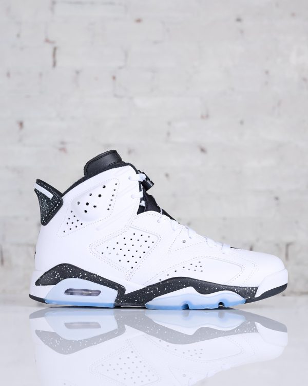 Nike Men s Air Jordan 6 Retro  White Black  For Discount