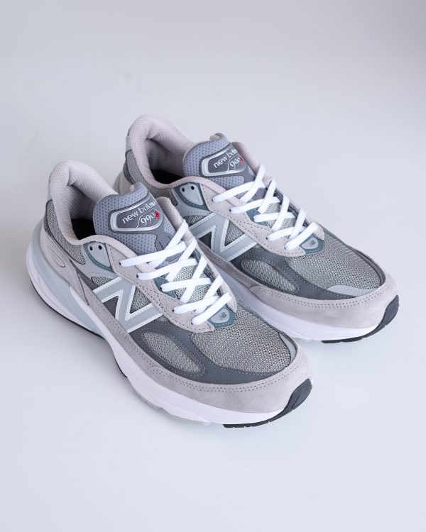 New Balance Men s M990v6 Made in USA Vintage Grey Online Sale