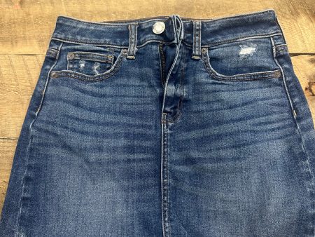 women’s 2 AE Jean Skirt Discount