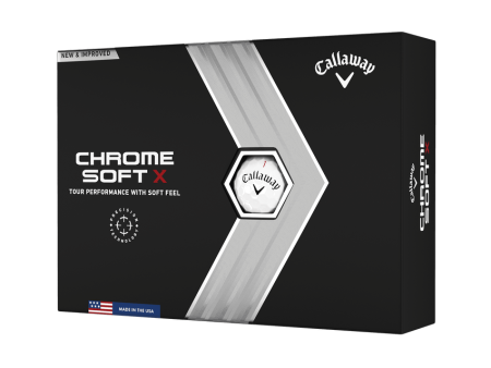 BALLE CALLAWAY CHROME SOFT X 22 Sale