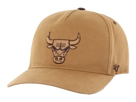 Chicago Bulls 47 Brand Adjustable Toffee Hitch Hat Fashion