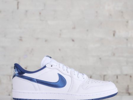 Nike Men s Air Jordan 1 Low 85 White Navy-White For Discount