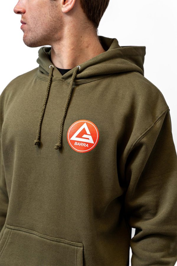 Red Shield Mens Hoodie - Army Fashion