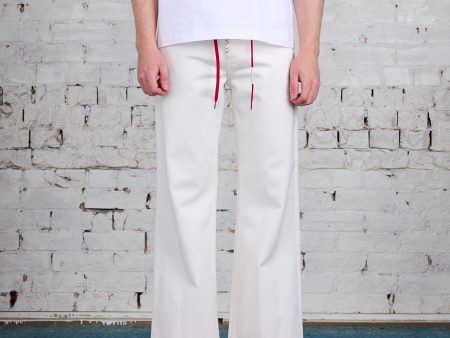 Marni Runway Denim Trouser Lily White Cheap