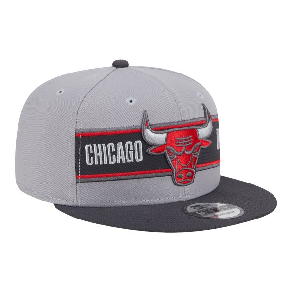 Youth Chicago Bulls New Era 2024 NBA Draft Grey Snapback For Sale