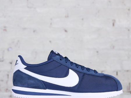 Nike Men s Cortez TXT Midnight Navy White For Cheap