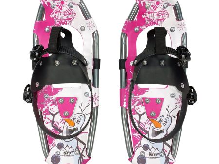 RAQUETTE À NEIGE WHITE MOUNTAIN 819 SNOWMAN ROSE Discount