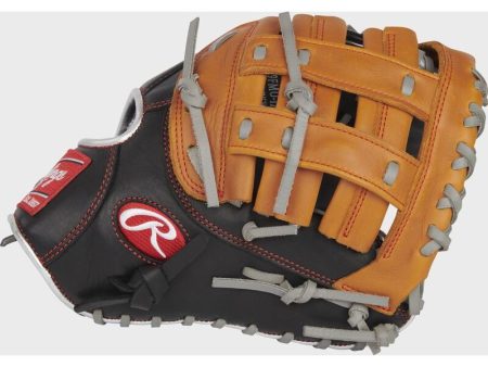 RAWLINGS R9 BASEBALL  CONTOUR SERIES FIRST BASE MITT BASEBALL GLOVE 12  RHT Cheap