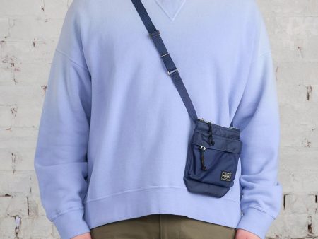 Porter Force Shoulder Pouch Navy Cheap