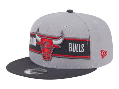 Youth Chicago Bulls New Era 2024 NBA Draft Grey Snapback For Sale