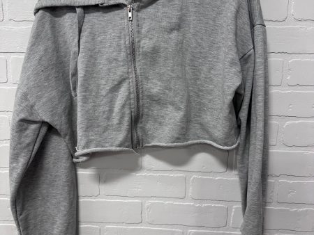 Women’s medium cropped zip up For Sale