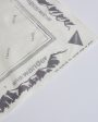 and wander Reflective Word Bandana Off White Online Sale