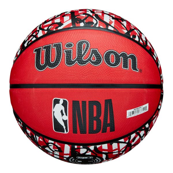 Chicago Bulls Team Grafitti Full Size Basketball For Cheap