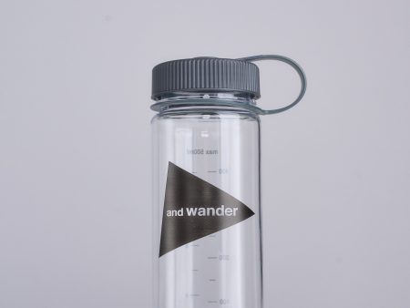 and wander 500ml Water Bottle Logo Clear Online Hot Sale