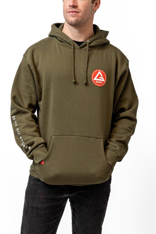 Red Shield Mens Hoodie - Army Fashion