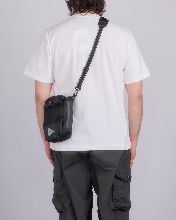 and wander ECOPAK Shoulder Pouch Black Sale