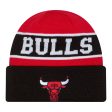 Youth Chicago Bulls New Era Reversible Cuff Beanie For Sale