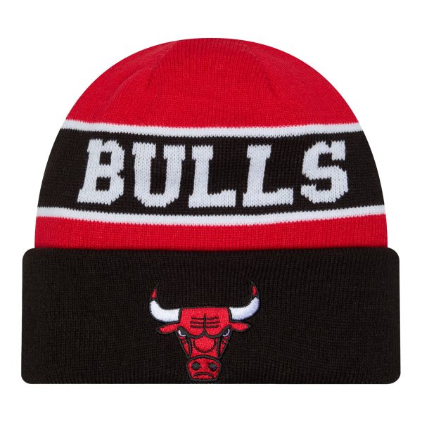 Youth Chicago Bulls New Era Reversible Cuff Beanie For Sale