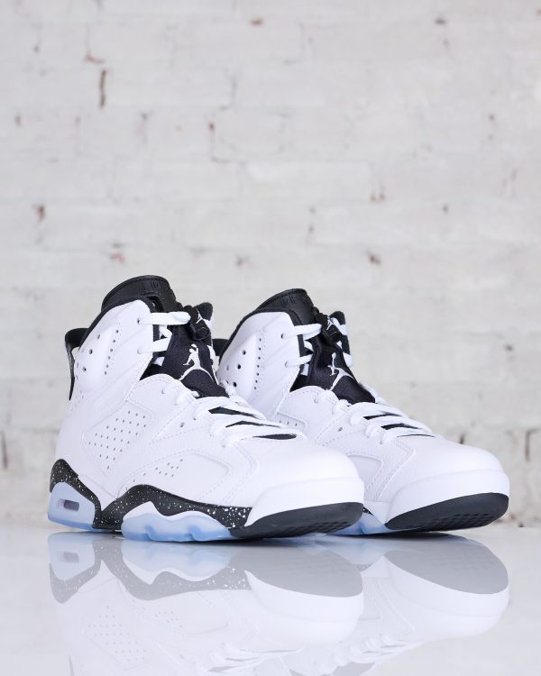 Nike Men s Air Jordan 6 Retro  White Black  For Discount