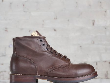 visvim Brigadier Boot Folk Dark Brown Discount