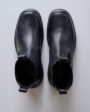 Jil Sander+ Vibram Sole Ankle Boot Black Black Fashion